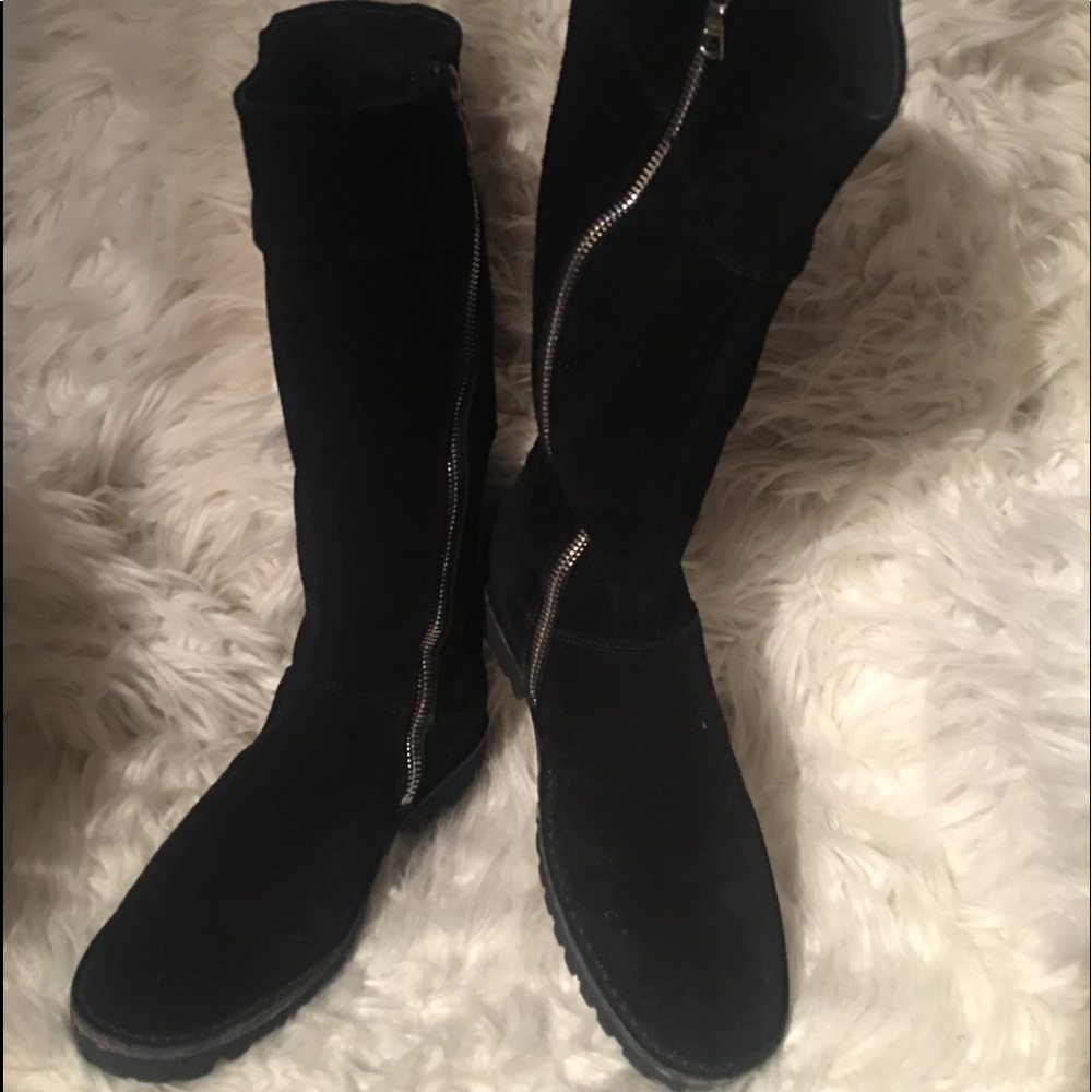 Women’s Black Suede Boots